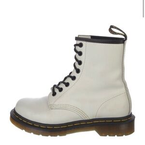 Dr. Martens White Combat Boots